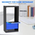 thumbnail image 3 of Torre de almacenamiento ABS de doble capa organizador de discos de juegos para Slim Pro ANGGREK Otros, 3 of 8