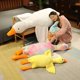 thumbnail image 5 of 190cm Giant Long Plush White Goose Toy Stuffed Lifelike Big Wings Duck Hug Massage Throw Pillow Boyfriend Cushion For Girl, 5 of 5