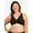 Black, variant on The Meryl - Cotton Front-Closure Comfort & Sleep Bra