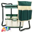 thumbnail image 1 of KVR Banco de jardín para arrodillarse y sentarse Asiento y arrodillador de jardín plegable Ideas de regalos para jardineros resistentes para mujeres mamá abuela, 1 of 7