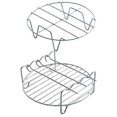thumbnail image 3 of 8-inch Air Fryer Accessories Suitable for Air Fryer 5.2-8QT Baking Basket Pizza Plate Grill Pot, 3 of 5