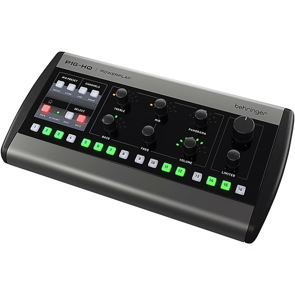 Behringer P16-HQ POWERPLAY 16-Channel Personal Monitoring Mixer
