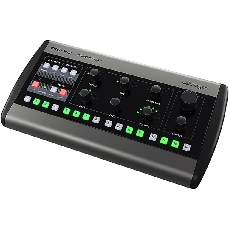 Behringer P16-HQ POWERPLAY 16-Channel Personal Monitoring Mixer