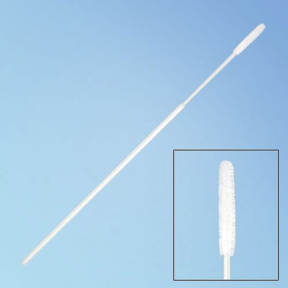 Puritan HydraFlock Sterile Flocked Swab, Mini-Tip, 6" Plastic Shaft, 50/box