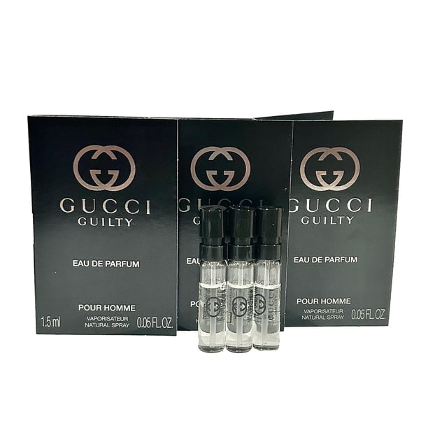 Perfume Guilty Guilty Eau de Parfum para hombre, 1,5 ml, juego de 3
