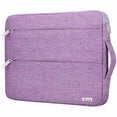 thumbnail image 1 of Chenchen 13 13.6 Inch Laptop Sleeve Case Compatible with MacBook Air 13 M1/M2/M3/M4 2020-2025, MacBook Pro 13/14, IPad Air/Pro 13, Waterproof Slim Computer Bag Cover with Handle, Lavender, 1 of 1