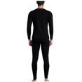 thumbnail image 5 of Frnrwgo Mens Lightweight Thermal Underwear Set Pullover Long Sleeve Soft Base Layer for Fall Spring Daily Wear, 5 of 5