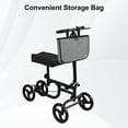 thumbnail image 3 of SupreGear Gray Waterproof Storage Organizer Bag for Rollator Walkers, Knee Scooters & Mobility Aids, 3 of 8