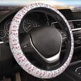 thumbnail image 5 of Kdxio Sea Horse And Corals Print Elastic Stretch Steering Wheel Cover,Auto Steering Wheel Cover,15 Inch Anti-Slip,Warm in Winter and Cool in Summer,Fit Suvs,Vans Cars,Trucks, 5 of 7