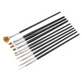 thumbnail image 4 of Paint Brushes, Small Long Handle Artist Paint Brushes PP Multi Purpose  for Acrylic Miniature Detailing, 4 of 7