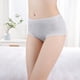 thumbnail image 3 of Gibobby Calzoncillos para mujer Bragas sexys elásticas sin costuras de encaje transpirable para mujer Calzoncillos deportivos deportivos de cintura media(Gris,G), 3 of 5