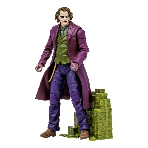 Dc Gaming Build-A 7In Figures Wv2 - Dark Knight Trilogy - The Joker