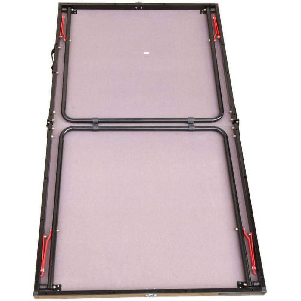 Table Tennis Table Midsize Foldable & Portable Ping Pong Table Set with Net and 2 Ping Pong Paddles for Indoor Outdoor Game