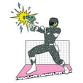 thumbnail image 2 of CafePress - Power Rangers Black Ran Long Sleeve Infant T Shirt - Long Sleeve Infant T-Shirt, 2 of 2