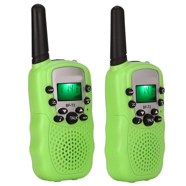 Walkie Talkies para regalo para niños, 2 piezas/juego de juguetes para niños, transceptor de mano para niños, Walkie Talkies, juguetes para niños, funcionalidad de alta precisión