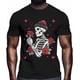 thumbnail image 2 of Camisetas casuales de manga corta con calaveras para hombre, camisetas gráficas para el Día de San Valentín, 2 of 8