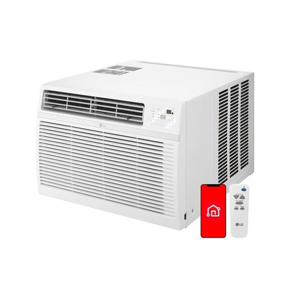 (Open Box) LG 12,000 BTU SMART WI-FI WINDOW AIR CONDITIONER COOLS UP TO 550 SQ. FT. - WHITE