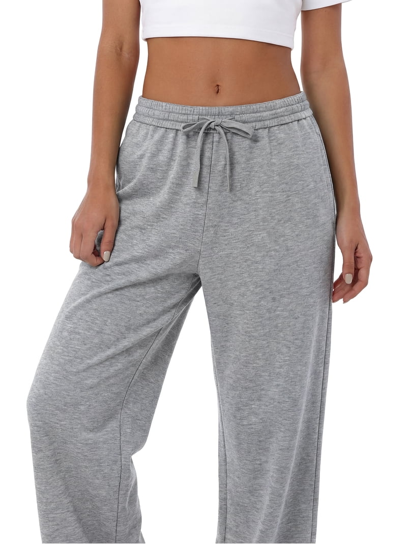 ゆ*ず様 Q’n Sweatpants Free size Sundazz Wide leg Sweatpants Women Baggy Sweat Pants Drawstring