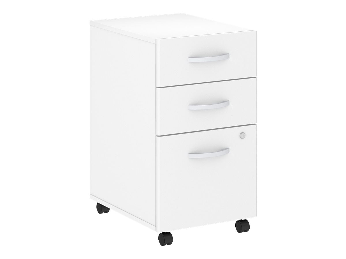 BBF Vertical filing mobile 3 drawers wood composite