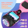 thumbnail image 5 of SISIGAD Hoverboard, 6.5 inch Hoverboard for Kids and Adults, Hoverboard with Bluetooth and LED Lights, 5 of 8