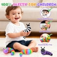 thumbnail image 3 of Fidget Toy Cevioce Fidget Slug, 12 unidades, para niños mayores de 3 años, para aliviar el estrés, 3 of 6