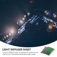 thumbnail image 3 of Miangastore 9pcs Light Diffuser Sheets Translucent Colored Light Gels Light Gel Filter Sheets, 3 of 9