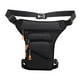 thumbnail image 5 of Riñonera para hombre, bolso, suministros impermeables, bolsa de mensajero, bolsa para pierna, riñonera deportiva para senderismo, viajes al aire libre Negro, 5 of 8