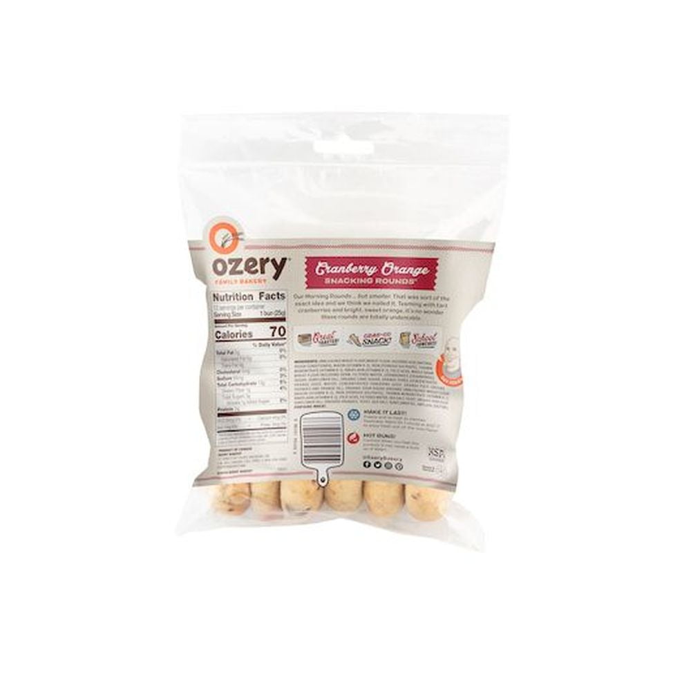 Kronos Food Group Inc Frozen Pita Break Cranberry Orange Snacking Rounds, 10.6 Ounce -- 6 Per Case.