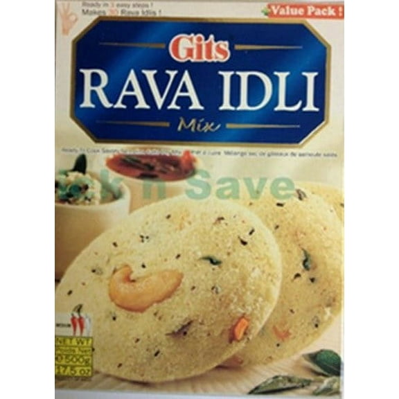 Gits Rava Idli 500 gms - Gits Mix