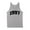 Grey, variant on 1997 College Style Tank Top Unisex Large White