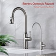thumbnail image 3 of SUMERAIN Stainless Steel Drinking Water Faucet for Kitchen Sink, Lead-Free Purified Water Filter Faucet Brushed Nickel Finish, 3 of 11