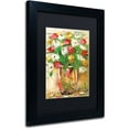 thumbnail image 2 of Trademark Fine Art "Spring Flowers in a Vase 7" Canvas Art by Hai Odelia, Black Matte, Black Frame, 2 of 4