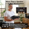 thumbnail image 4 of WSTER WS-580 Truck Bluetooth Speaker, Father’s Day Gift for Dad & Truck Lovers. Portable wireless speaker with FM, TWS, LED, hands-free call & TF/USB, ideal for home and outdoor use., 4 of 10