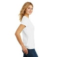 thumbnail image 3 of District Made Ladies Perfect Tri Crew Tee-L (White), 3 of 6