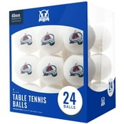 Colorado Avalanche 24-Count Logo Table Tennis Balls