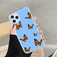 thumbnail image 5 of Colorful Butterfly Case for iPhone 13 Pro 12 Mini 11 13 Pro Max X XR XS 7 8 Plus 6 6S Soft TPU Case, 5 of 7