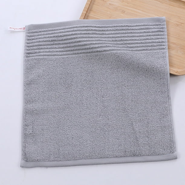 Solid Color Striped Yarn Soft Absorbent Towel Towel Face Wash Towel Four Sets