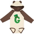 thumbnail image 3 of Inktastic Irish St Patricks Day Letter G Monogram Boys or Girls Long Sleeve Baby Bodysuit, 3 of 5