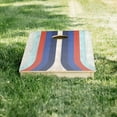 thumbnail image 3 of American Moto Curved Stripes Star Cornhole Boards, 3 of 8