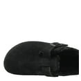thumbnail image 4 of Birkenstock Boston Shearling Suede Black Unisex Slip-On Clog 0259881-0259883, 4 of 6