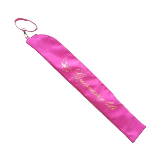 Bolsa para varillas giratorias, ideal como regalo para competiciones de gimnasia. Rosa