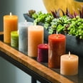 thumbnail image 3 of Vance Kitira 6" Sand Timber Pillar Candle ,Scentless, Clean-Burning, Environmental Friendly, 3 of 6