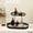 Multicolor#1232🌷, variant on Double-Layer Iron Tabletop Storage Tray Rack, 30x17x15cm Multicolor Organizer for Cosmetics, Jewelry, Perfume Display and Home Décor