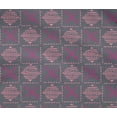 thumbnail image 4 of oneOone Cotton Flex Fabric Leaves & Geometric Block Print Fabric By Yard 40 Inch Wide, 4 of 4