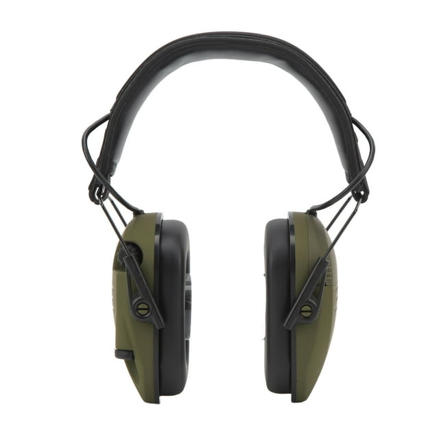 Cache-oreilles de Tir Électroniques, Protection Auditive à Réduction de Bruit 3,5 mm, Cache-Oreilles Pliables Minces Ultra, Cache-Oreilles Réglables et Confortables pour la Prise de Vue en Intérieur, Chasse