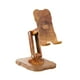 thumbnail image 1 of Soporte para teléfono con rotación de 360 ​​grados, plegable, portátil, ángulo ajustable De madera, 1 of 9