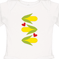 thumbnail image 4 of Inktastic Corn Lover Corn on the Cob Boys or Girls Long Sleeve Baby Bodysuit, 4 of 5