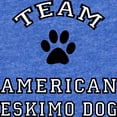 thumbnail image 2 of CafePress - Team American Eskimo Dog - Cute Infant Baby Football Bodysuit, 2 of 3