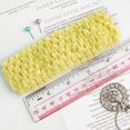 thumbnail image 4 of 1.5 Inch Elastic Baby Girls Crochet Headband - Yellow Baoblaze Accesorios, 4 of 7