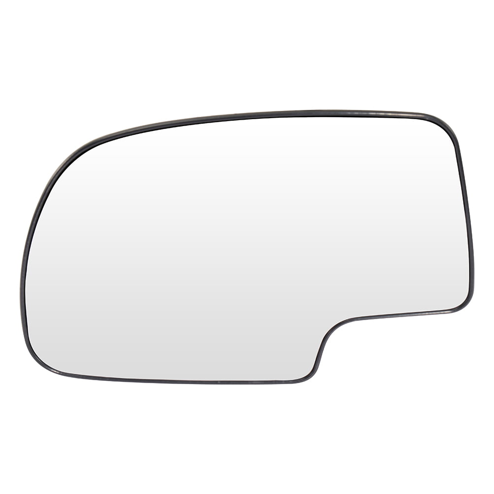 ECCPP Exterior Mirror Glass Replacement Passenger Right Side Mirror Glass with Manual Fit for 1999-2006 Chevrolet Silverado Suburban GMC Sierra Yukon 